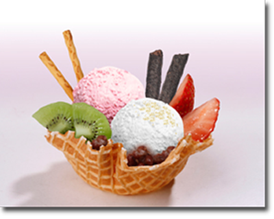 Eiscreme Maskierung Eiscreme Maskierung