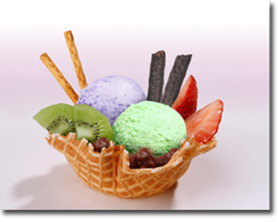 Eiscreme Maskierung Eiscreme Maskierung