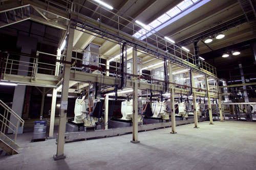 Industrial photography retouching